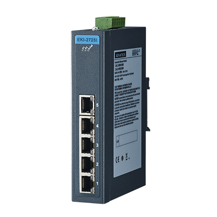 5-port Ind. Unmanaged GbE Switch